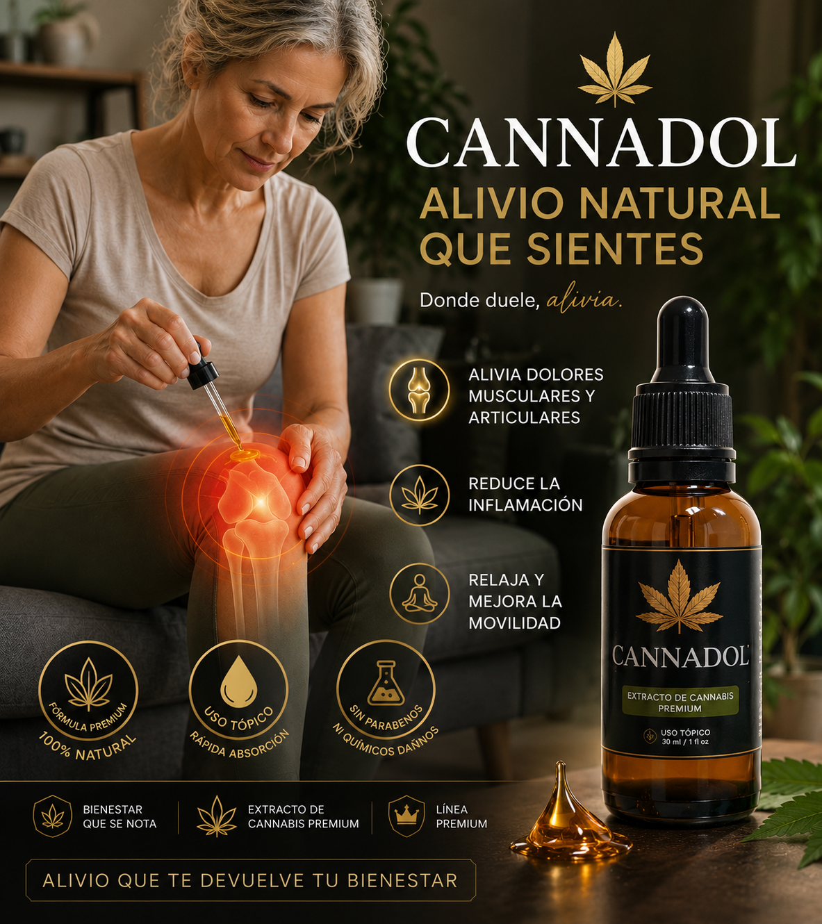 CANNADOL ALIVIO PARA ARTICULACIONES