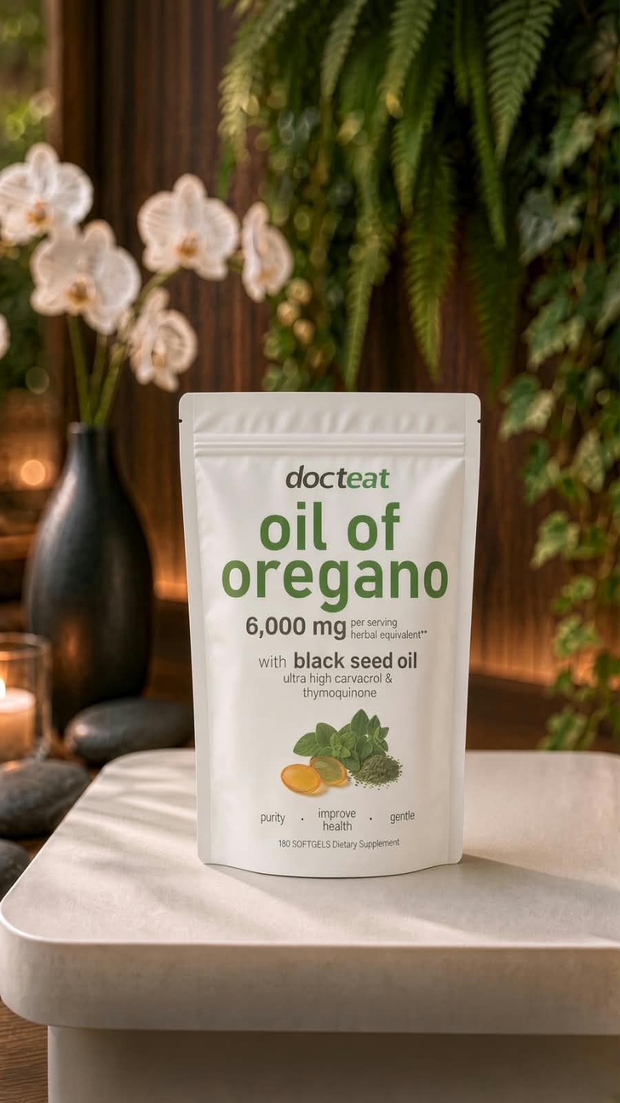 OIL OREGANO EN BOLSA X6000 MG